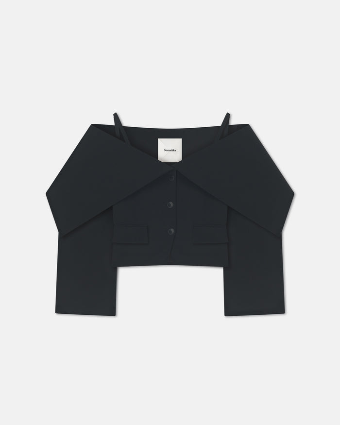 Amantha - Structured blazer - Black