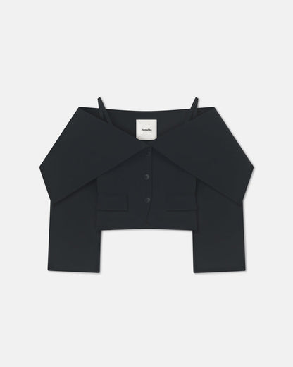 Amantha - Structured blazer - Black