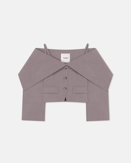 Amantha - Structured blazer - Grey