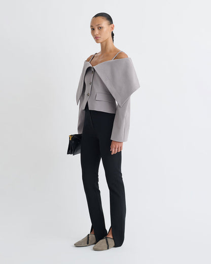 Amantha - Structured blazer - Grey