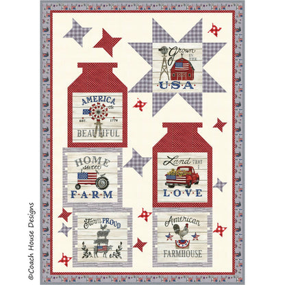 Americana Banners Downloadable PDF Quilt Pattern