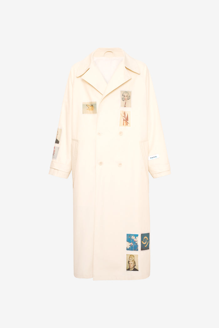 ETUDES STUDIO + ANDY WARHOL RIPSTOP COAT CREAM 1