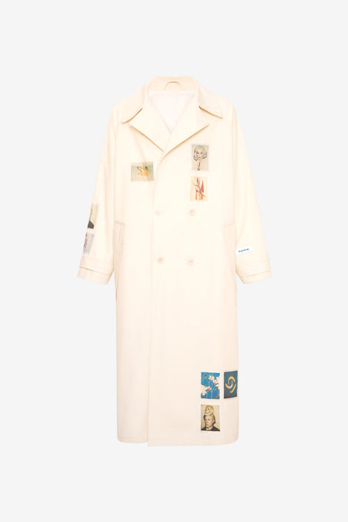 ETUDES STUDIO + ANDY WARHOL RIPSTOP COAT CREAM 1