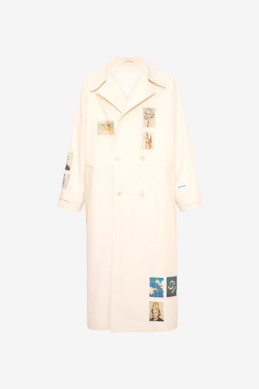 ETUDES STUDIO + ANDY WARHOL RIPSTOP COAT CREAM 1