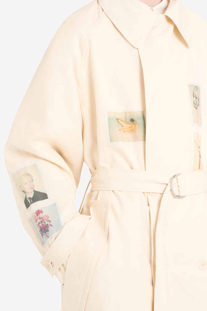 ETUDES STUDIO + ANDY WARHOL RIPSTOP COAT CREAM 4