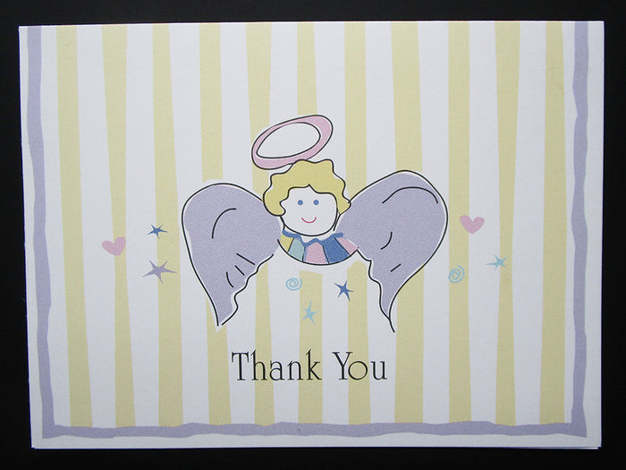 Angel thank you card - Designs by Ginny