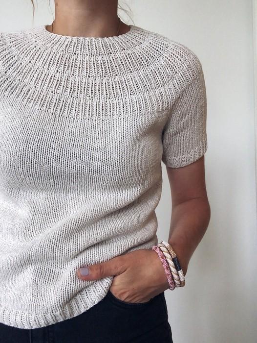 Anker's Summer Shirt by Petiteknit, No 12 yarn kit (ex pattern)