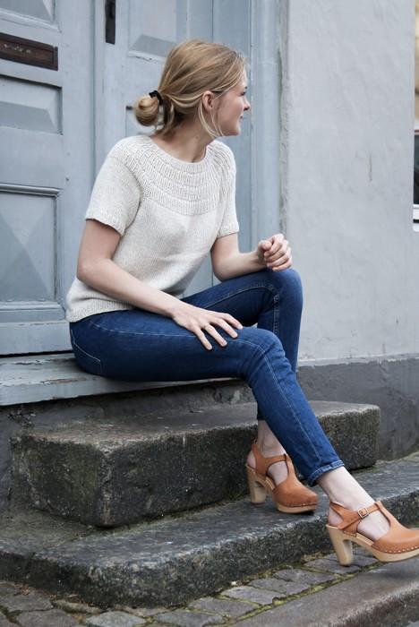 Anker's Summer Shirt by Petiteknit, No 12 yarn kit (ex pattern)