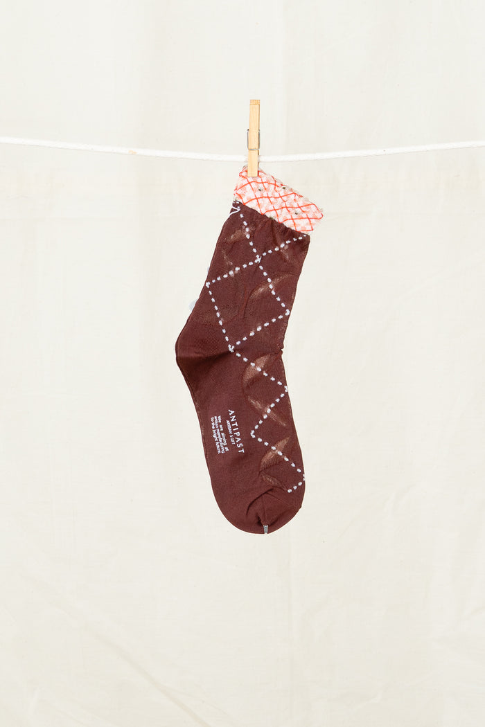 Antipast Women's Circle Argyle Socks