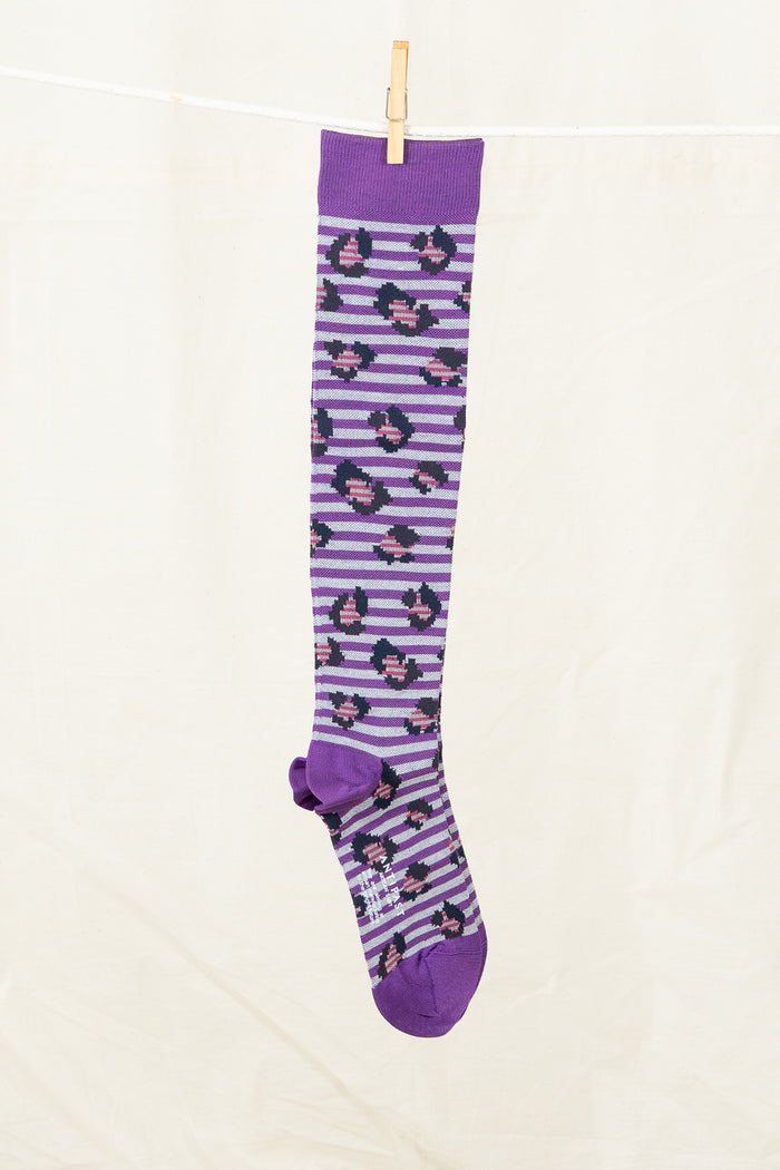 Antipast Women's Jungle Check Compression Knee High