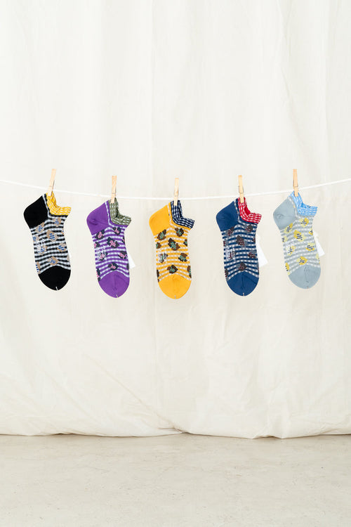 Antipast Women's Jungle Check Cover Socks