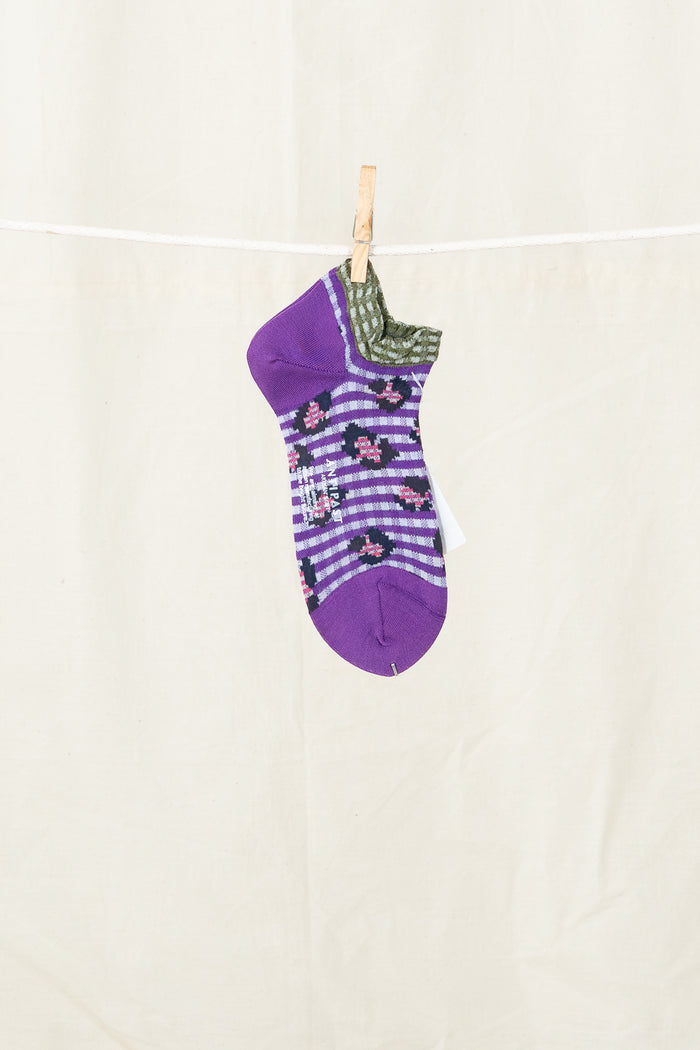 Antipast Women's Jungle Check Cover Socks