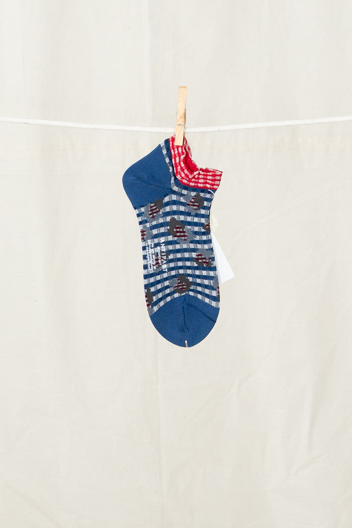 Antipast Women's Jungle Check Cover Socks