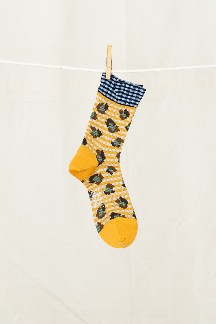 Antipast Women's Jungle Check Socks