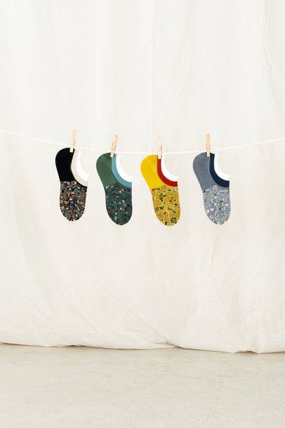 Antipast Women's Mosaic Tile Cover Sock