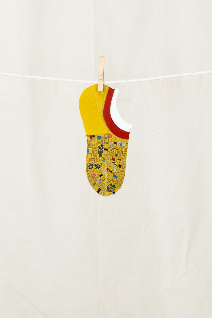 Antipast Women's Mosaic Tile Cover Sock