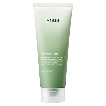 Anua Heartleaf + BHA Quercetionol Pore Deep Cleansing Foam 150Ml