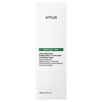 Anua Heartleaf + BHA Quercetionol Pore Deep Cleansing Foam 150Ml