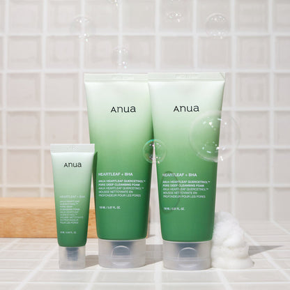 Anua Pore Foam Cleanser Super Value Set - 2 Full Size + Bonus Mini
