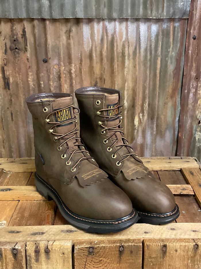 Ariat WorkHog 8" Waterproof Work Boot