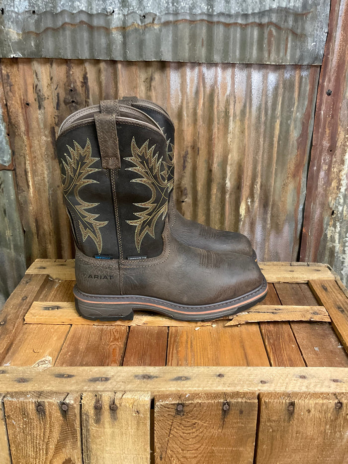 Ariat WorkHog Waterproof Comp Toe Work Boot
