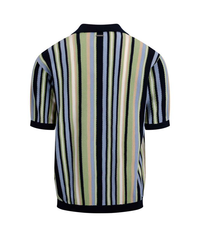 Urban Pioneers Male Armando SS Shirt SS SHIRT DARK NAVY MULTI