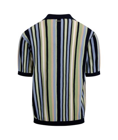 Urban Pioneers Male Armando SS Shirt SS SHIRT DARK NAVY MULTI