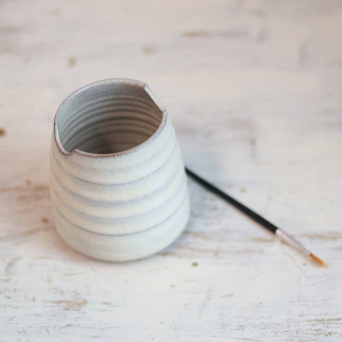 Artist's Brush Cup in Cream