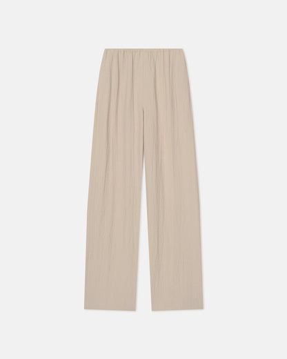 Arvenn - Seersucker Suiting Pants - Sand