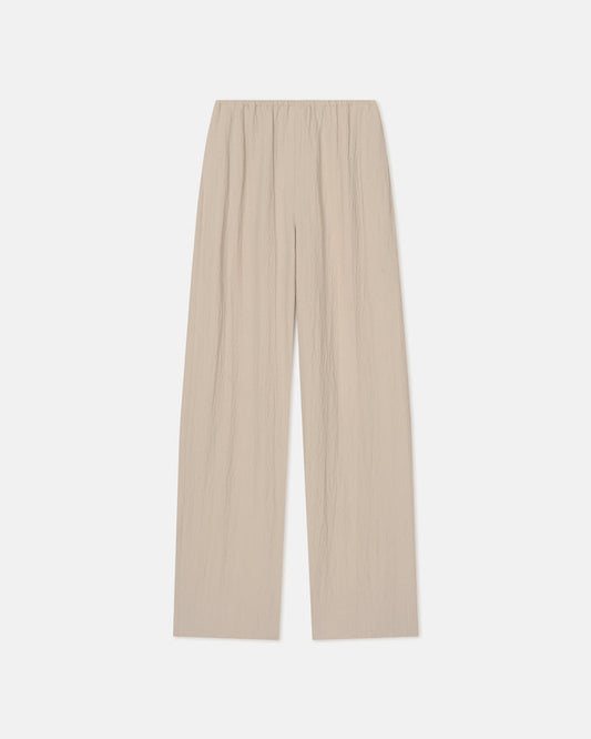 Arvenn - Seersucker Suiting Pants - Sand