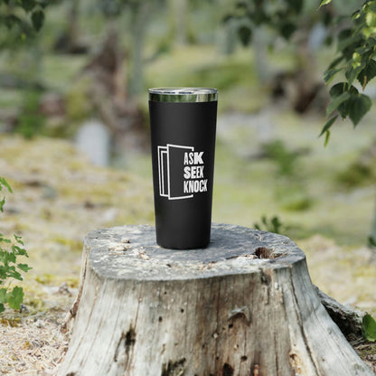 Ask. Seek. Knock Copper Vacuum Insulated Tumbler