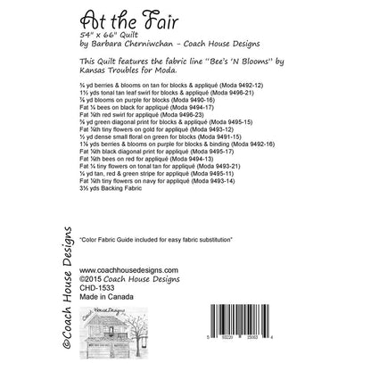At the Fair Quilt Pattern