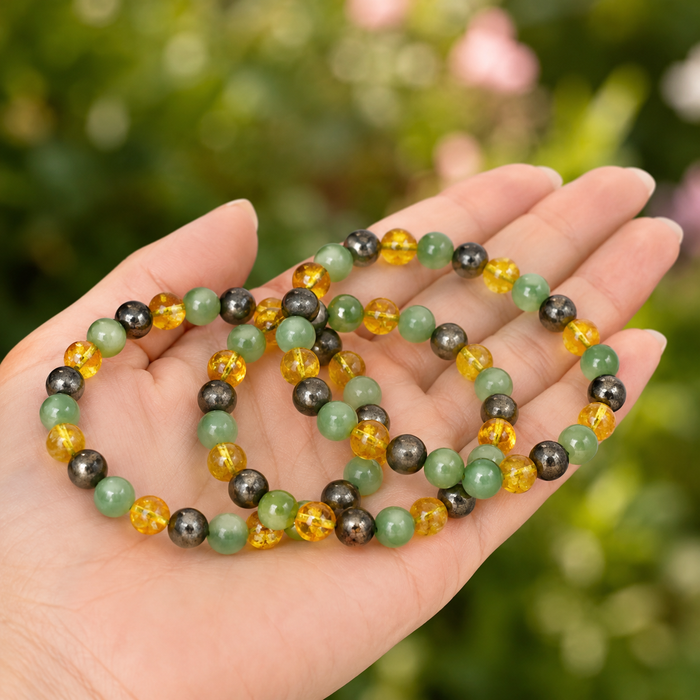 Attract and Enhance SUCCESS Crystal Bracelet