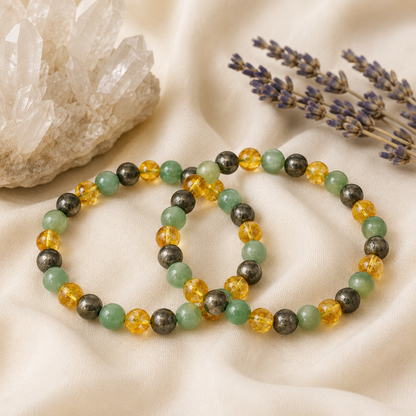 Attract and Enhance SUCCESS Crystal Bracelet