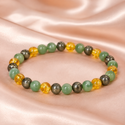 Attract and Enhance SUCCESS Crystal Bracelet