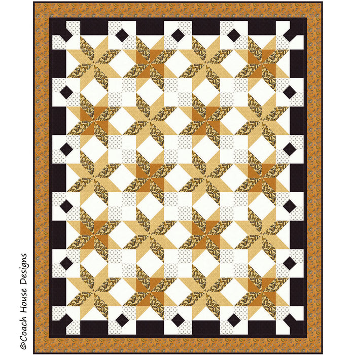 Autumn Stars Quilt Pattern