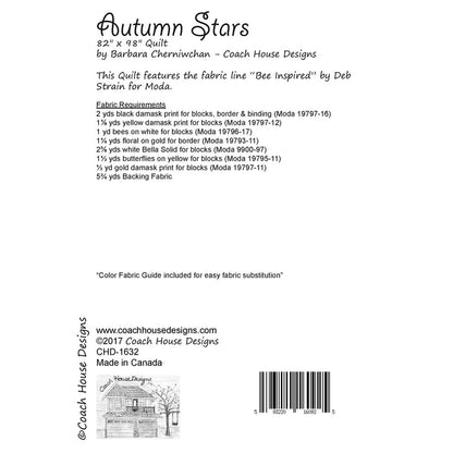 Autumn Stars Quilt Pattern