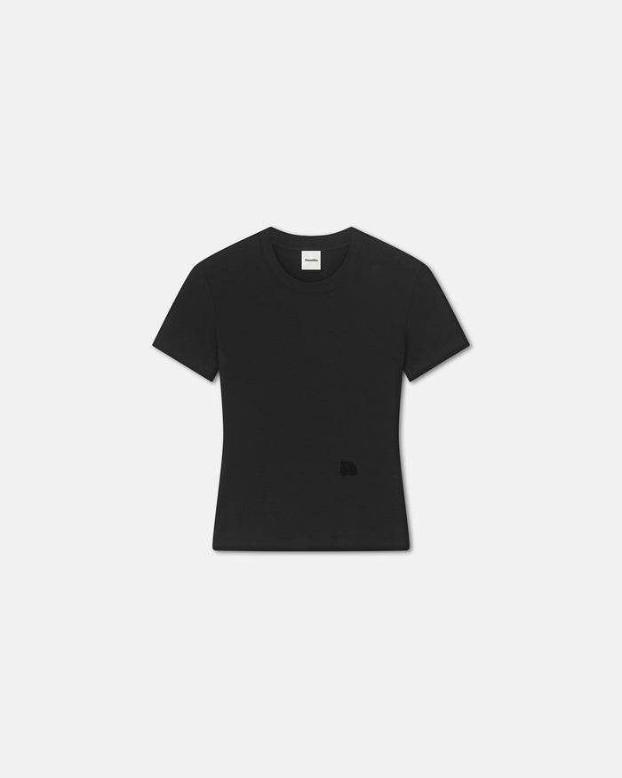 Axton - Cropped t-shirt - Black