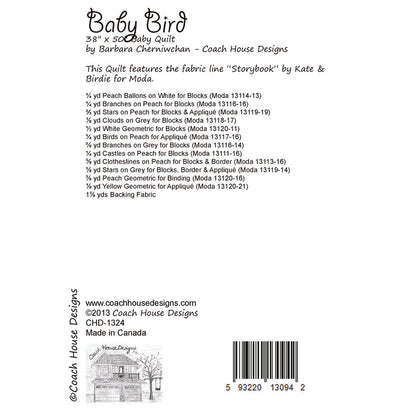 Baby Bird Quilt Pattern