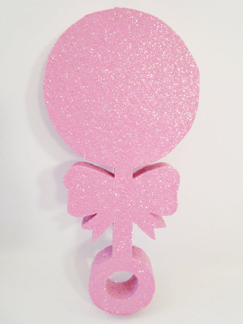 Baby Rattle Styrofoam cutout - Designs by Ginny