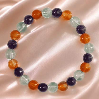 BACK TO SCHOOL Crystals Bracelet, Crystals for Student.