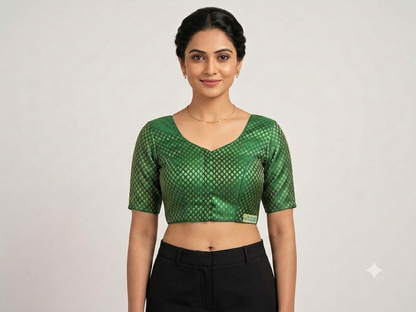 Banaras gold zari Blouse 👚
