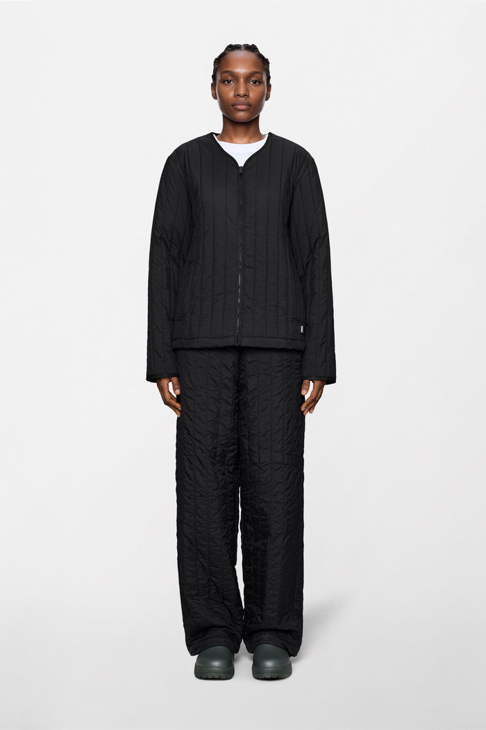 RAINS Banja Liner Jacket Black Jacket