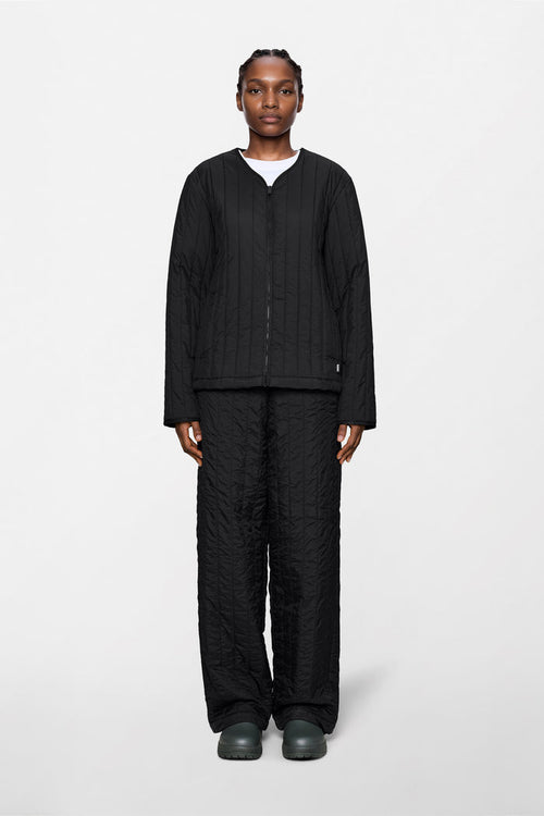 RAINS Banja Liner Jacket Black Jacket