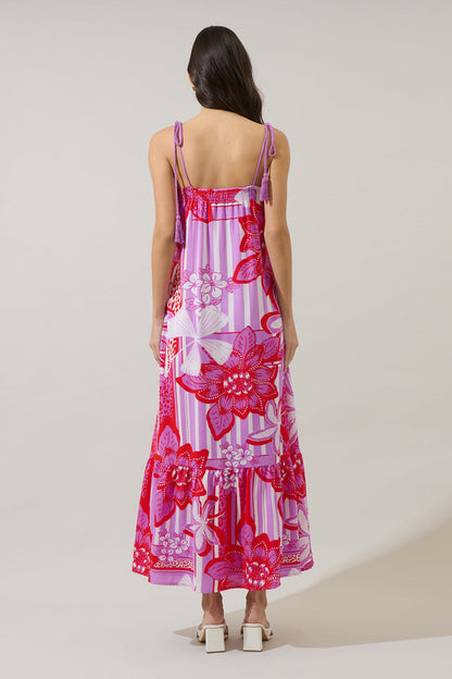 Barba Tropical Veth Shift Maxi Dress