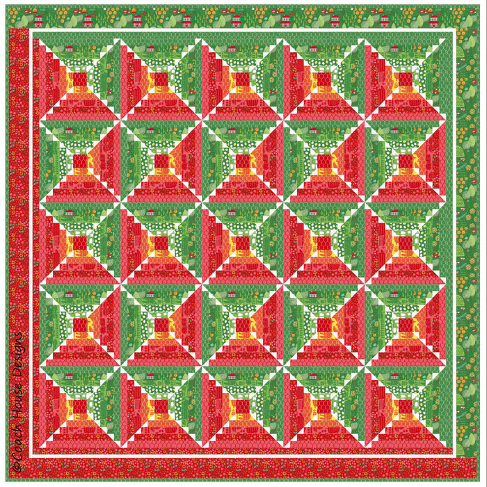 Barn Raising Quilt Pattern
