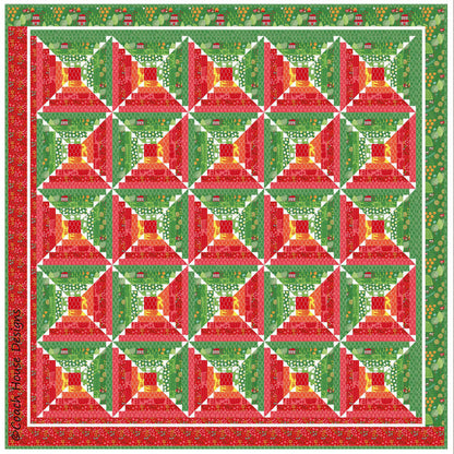 Barn Raising Quilt Pattern