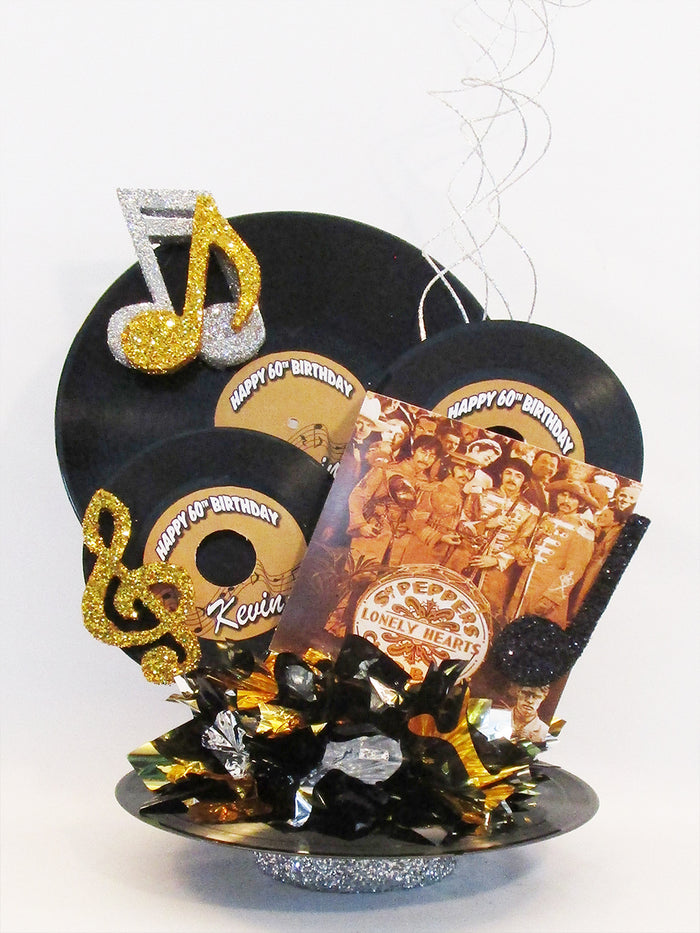 Beatles Real Records Centerpiece