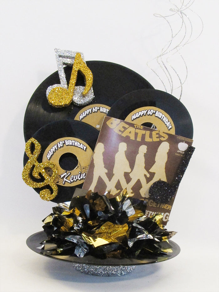Beatles Real Records Centerpiece