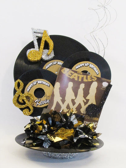 Beatles Real Records Centerpiece